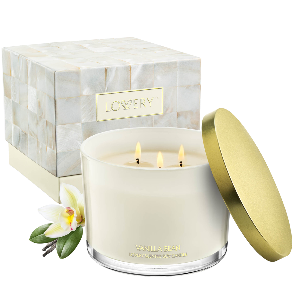 3 Wick Aromatherapy Soy Candle