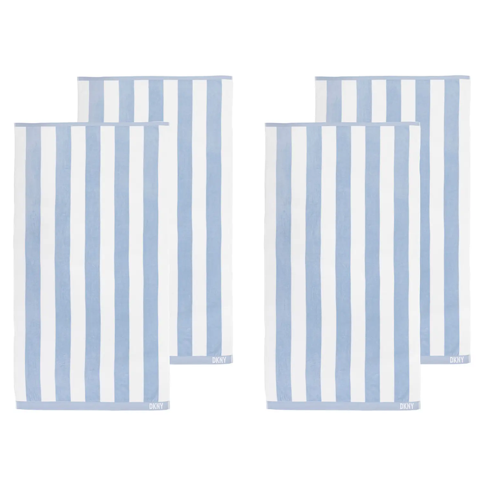 Cabana Stripe 4-Piece Beach Towel Set