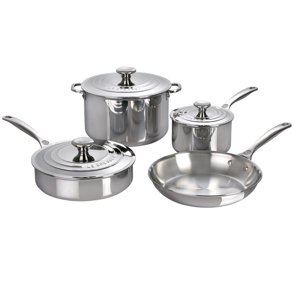 7-Piece Stainless Steel Cookware Set