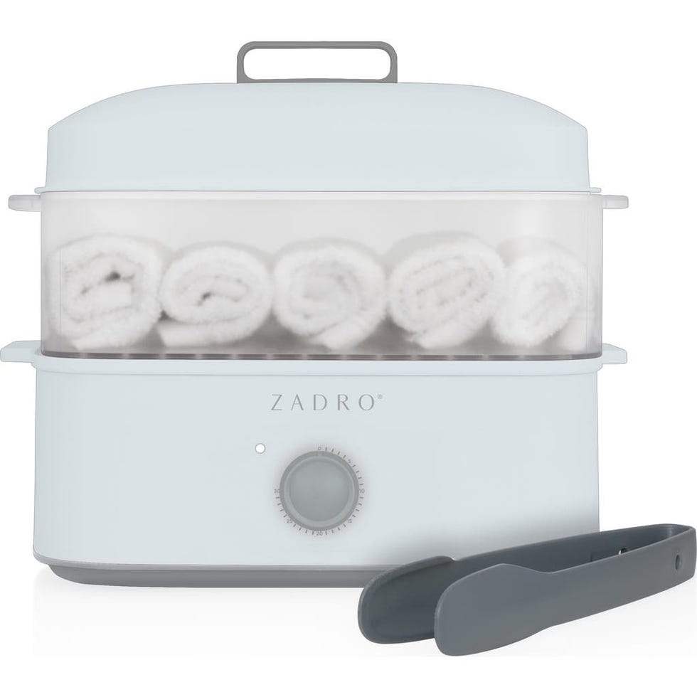 Countertop Towel Steamer with Tongs