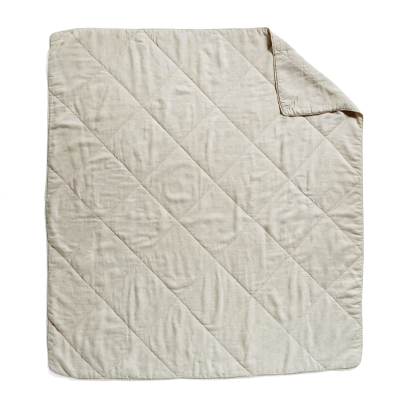 European Flax ™ Certified Linen Warm Natural King Quilt
