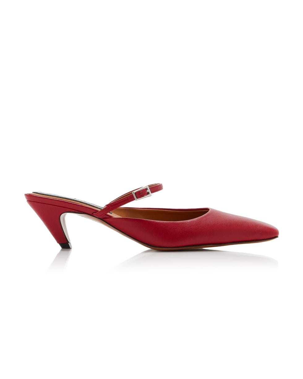 Spur Vegan-Leater Mules