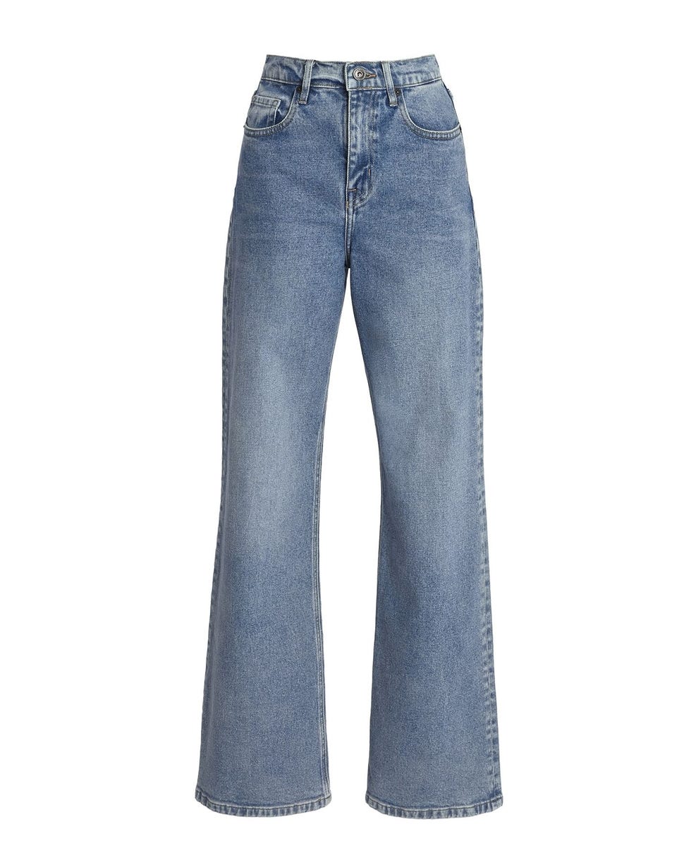Farrah Stretch High-Rise Flared Jeans
