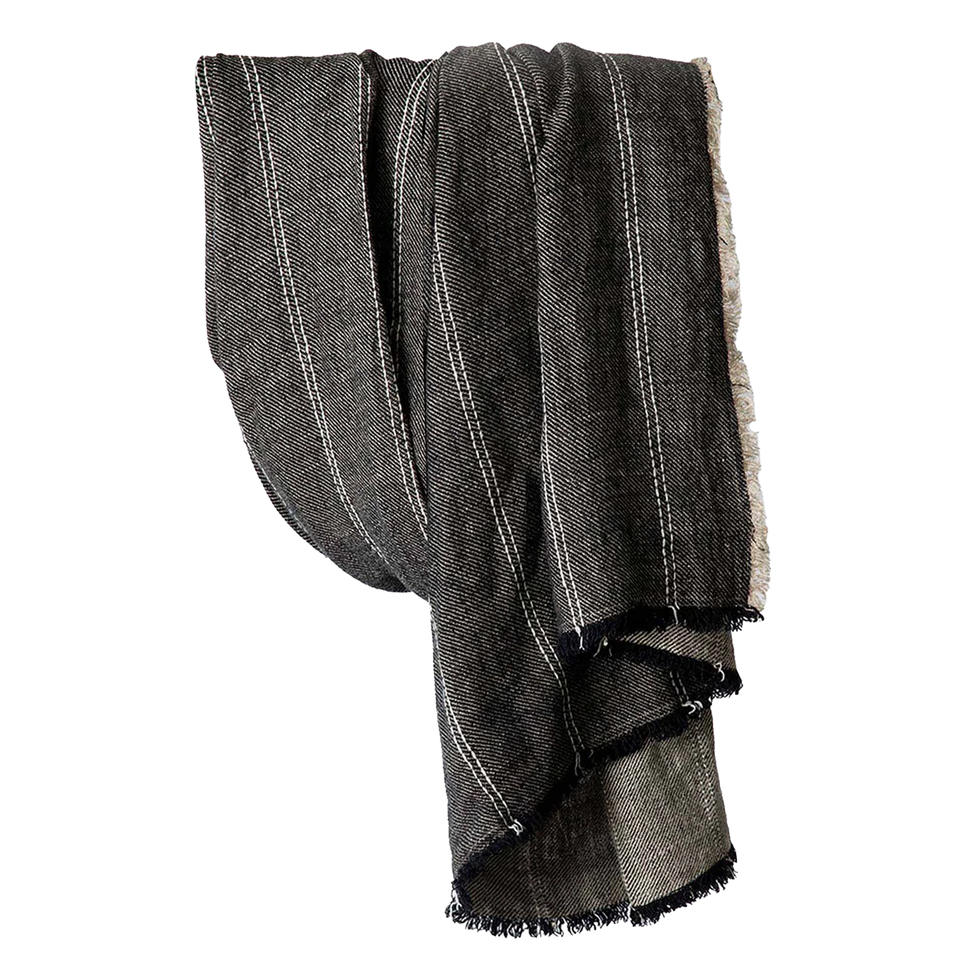 Mira Linen Throw