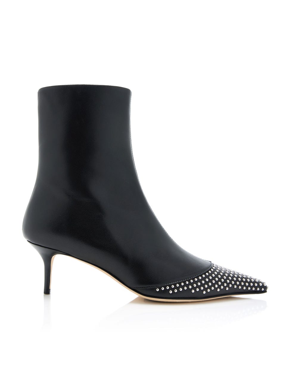 Roe Mini Studded Leather Boots
