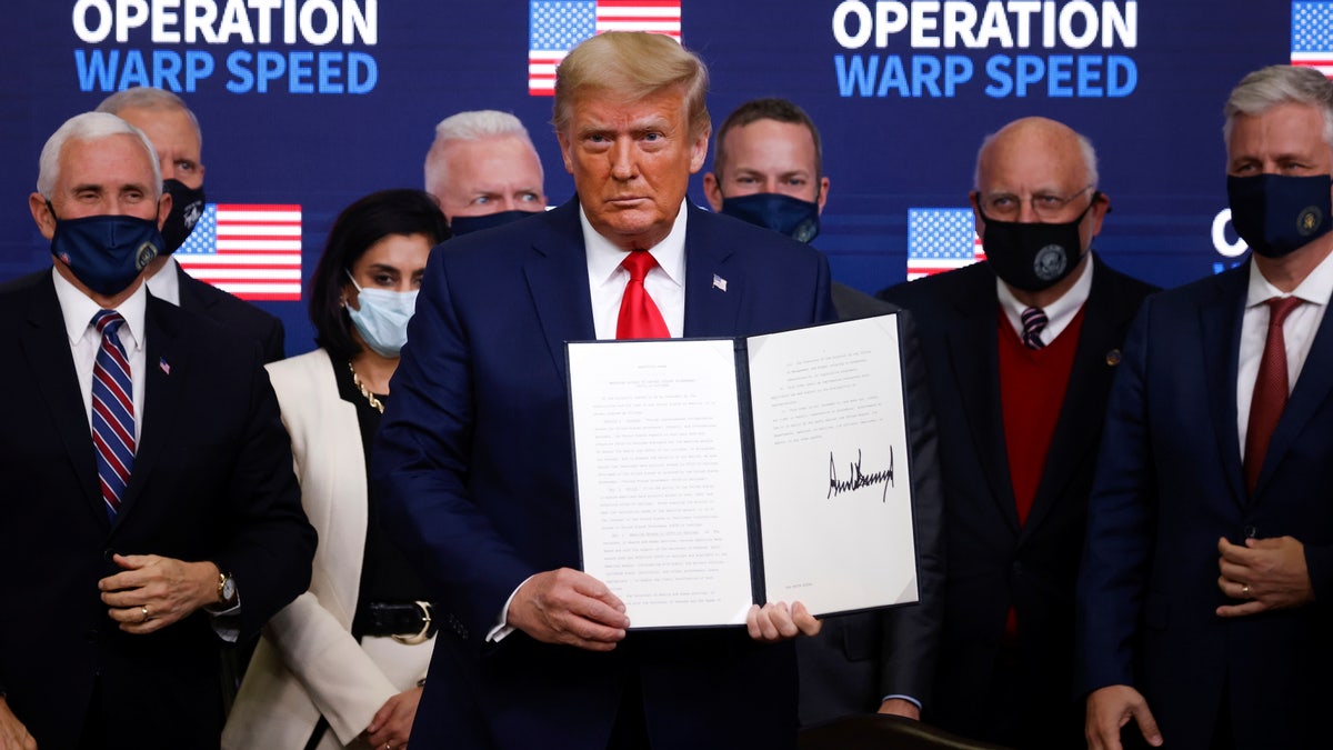 Trump and Warp Speed