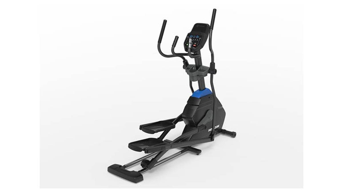 This high-tech rowing machine has Bluetooth capabilities and a charging port. 