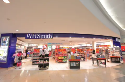 Getty Images A WH Smith shop in an airport