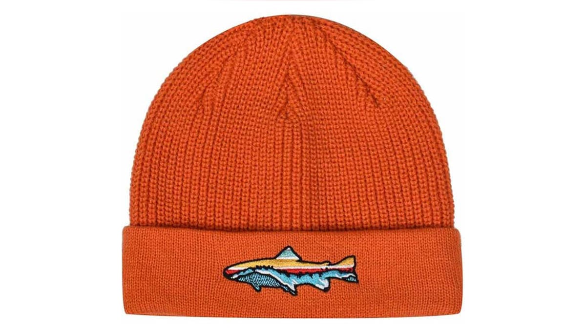 Stay warm and look cool with this beanie. 