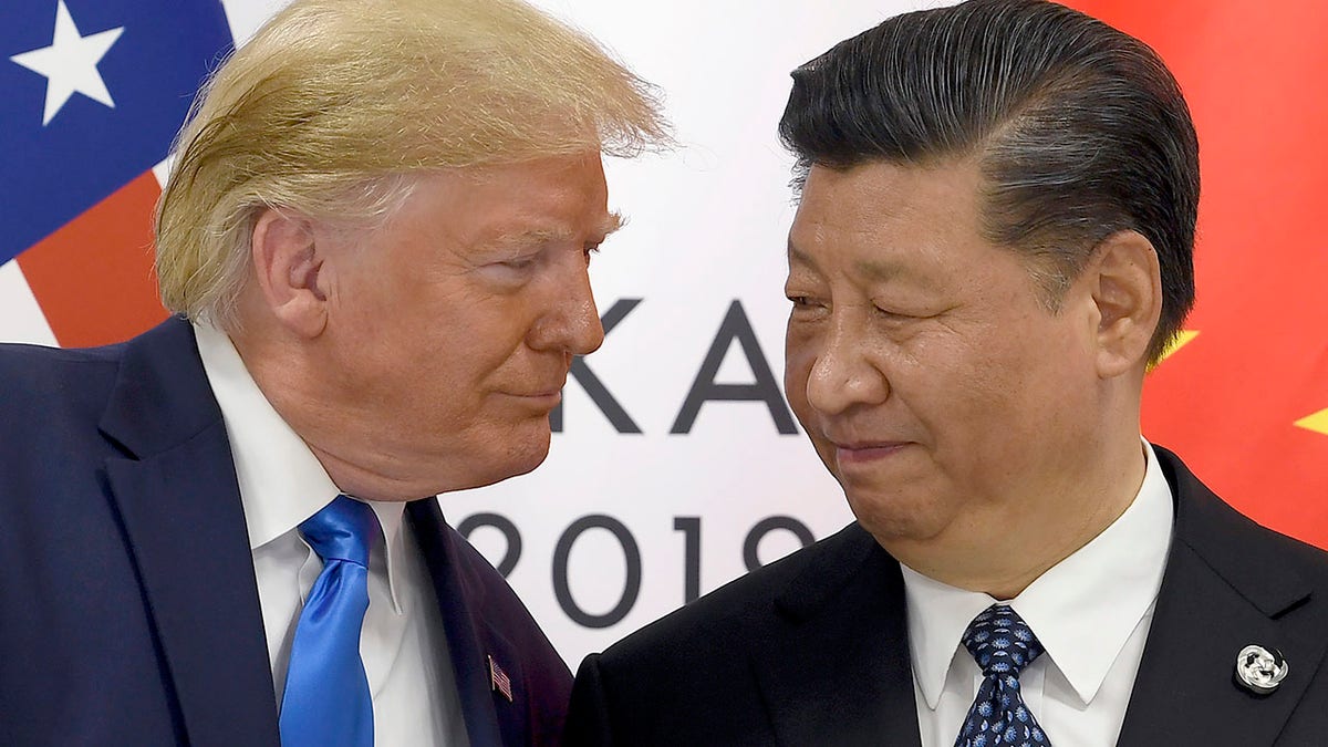 President Donald Trump and Chinese President Xi Jinping 