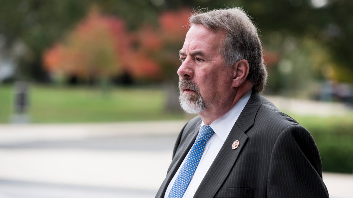 Rep. Doug LaMalfa, R-Calif., walks to the Capitol on Tuesday, Oct. 29, 2019. 