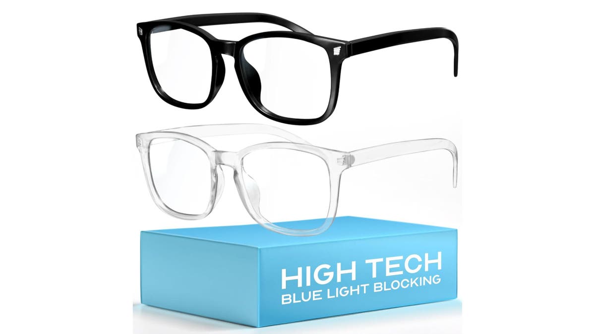 These glasses are lightweight and help reduce eye fatigue.
