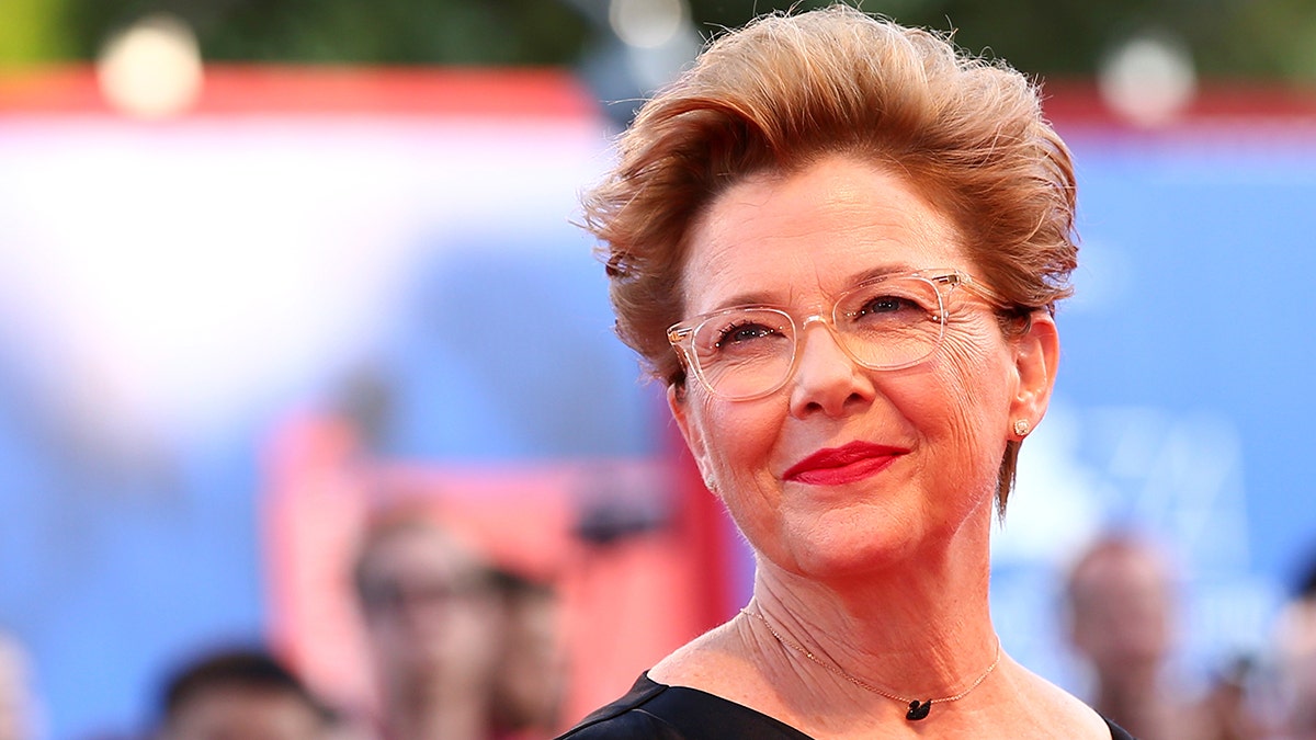 Actor Annette Bening poses during a red carpet for the opening ceremony at the 74th Venice Film Festival in Venice, Italy August 30, 2017. REUTERS/Alessandro Bianchi - RC1FAFD434C0