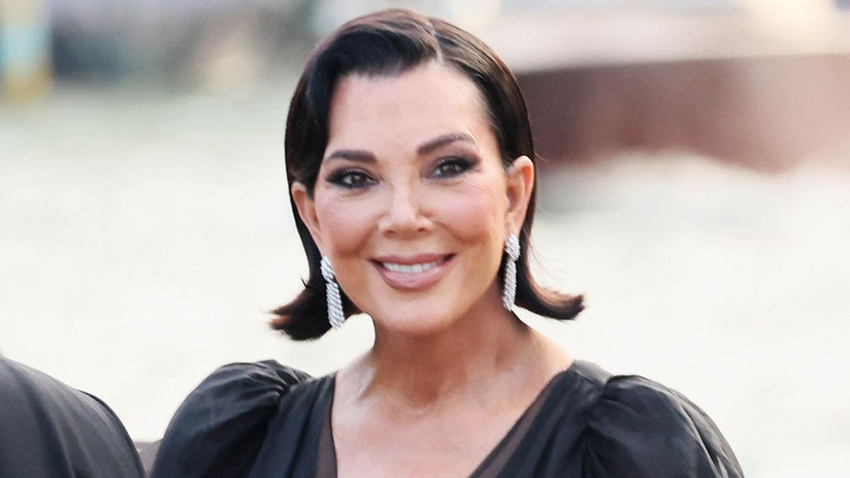 Kris Jenner smiling at an event