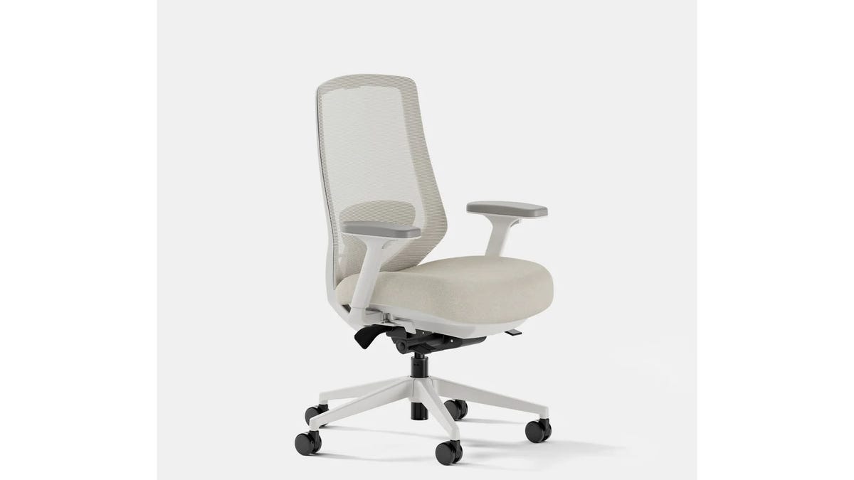 This chair offers a comprehensive range of adjustments.