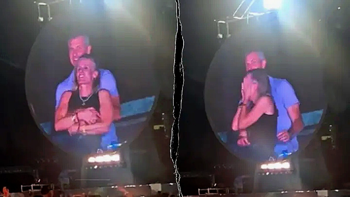 Coldplay’s frontman Chris Martin questioned if the couple was having an affair as he caught them on the Kiss Cam.