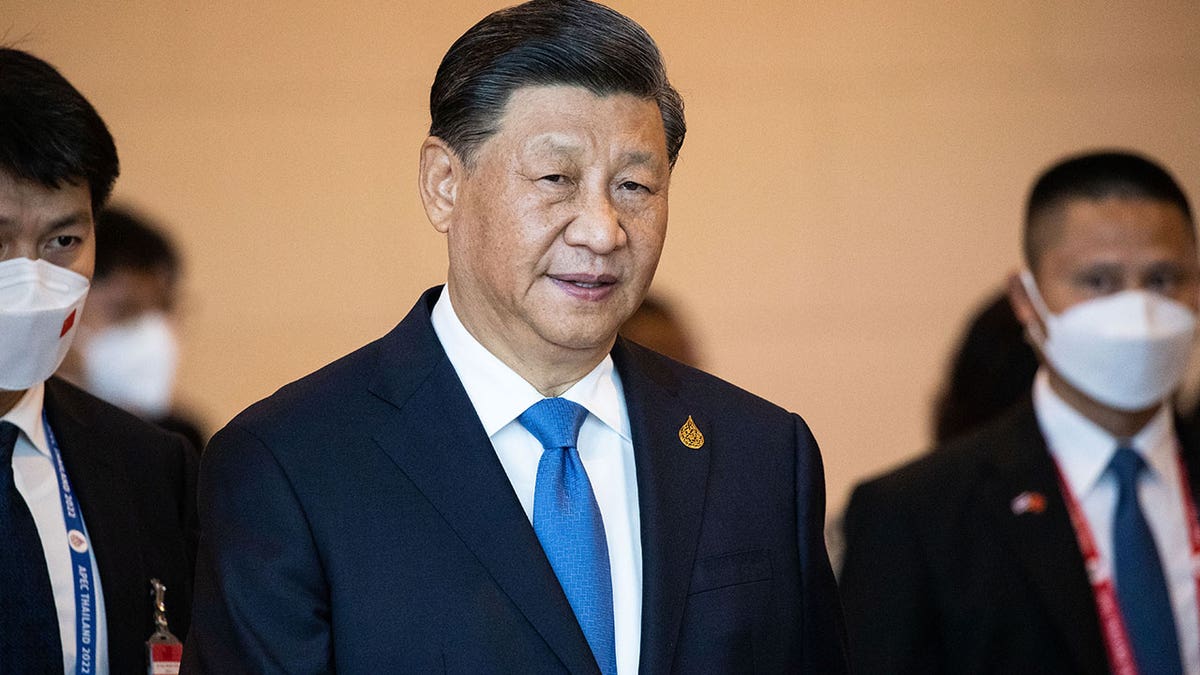 Xi Jinping in Thailand in 2022.