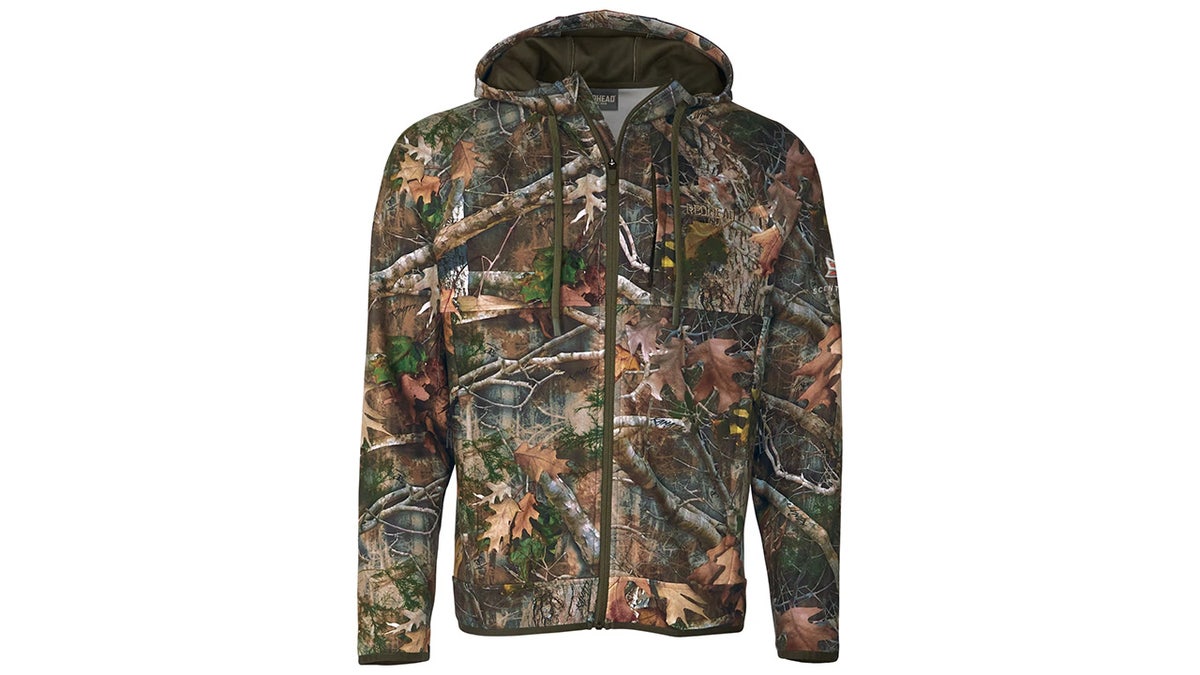 A hoodie that hides odor while keeping you warm. 