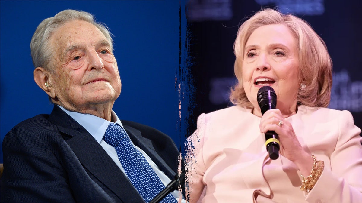 George Soros and Hillary Clinton