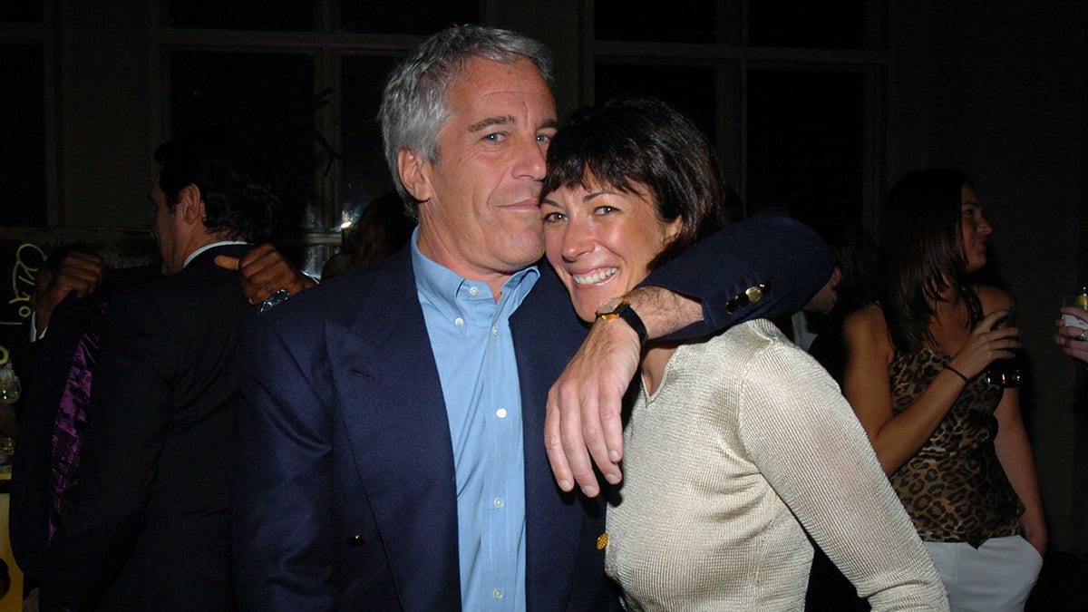 Ghislaine Maxwell and Jeffrey Epstein. 