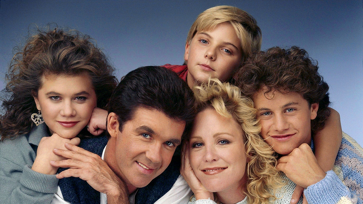 Growing Pains cast portrait.
