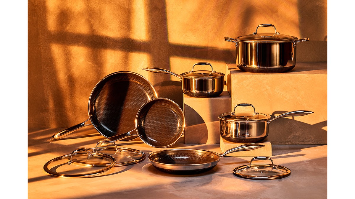 This 12-piece set has everything you need for a five-star kitchen.