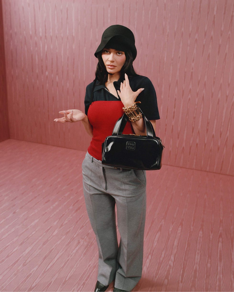 a stylish person showcasing a trendy outfit with accessories