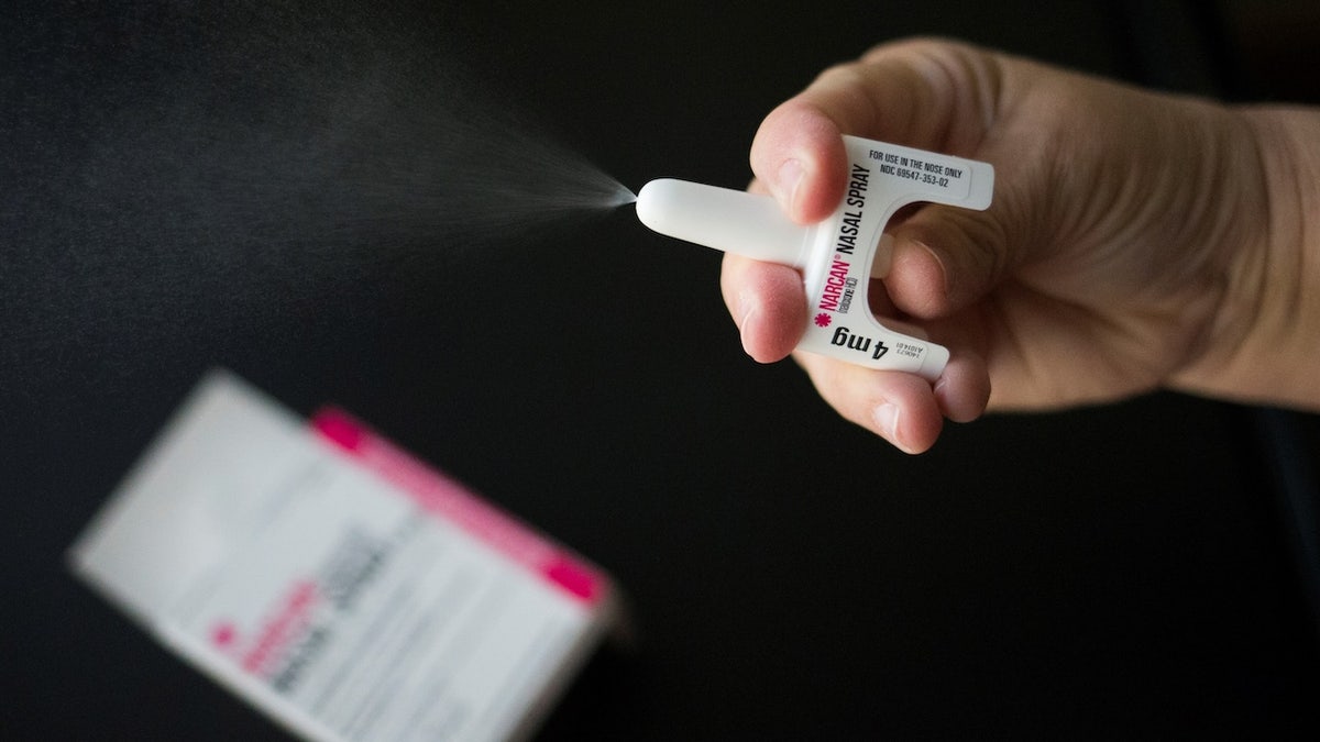 Narcan medication demonstration