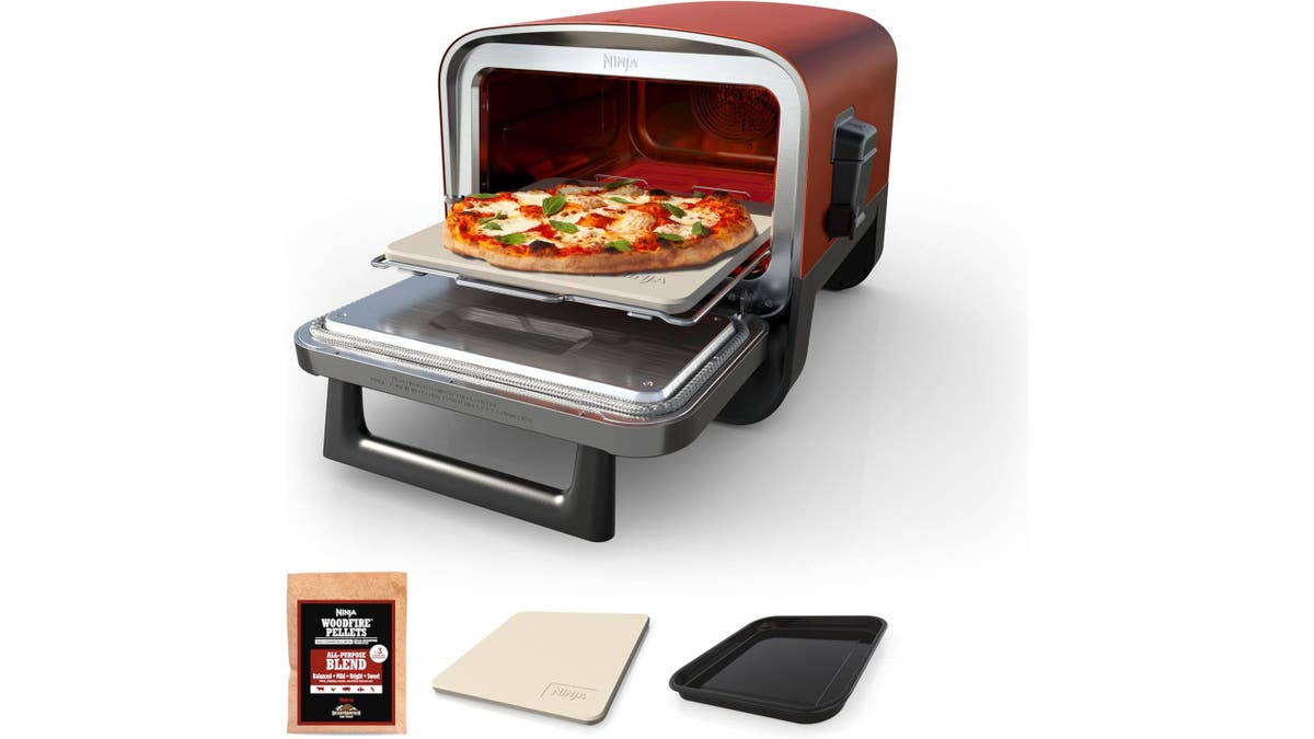 This large oven is perfect for handling a variety of big meals.