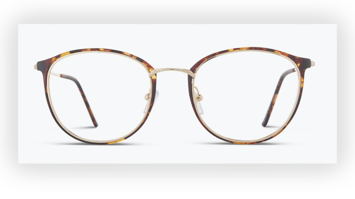 These glasses are stylish and functional.