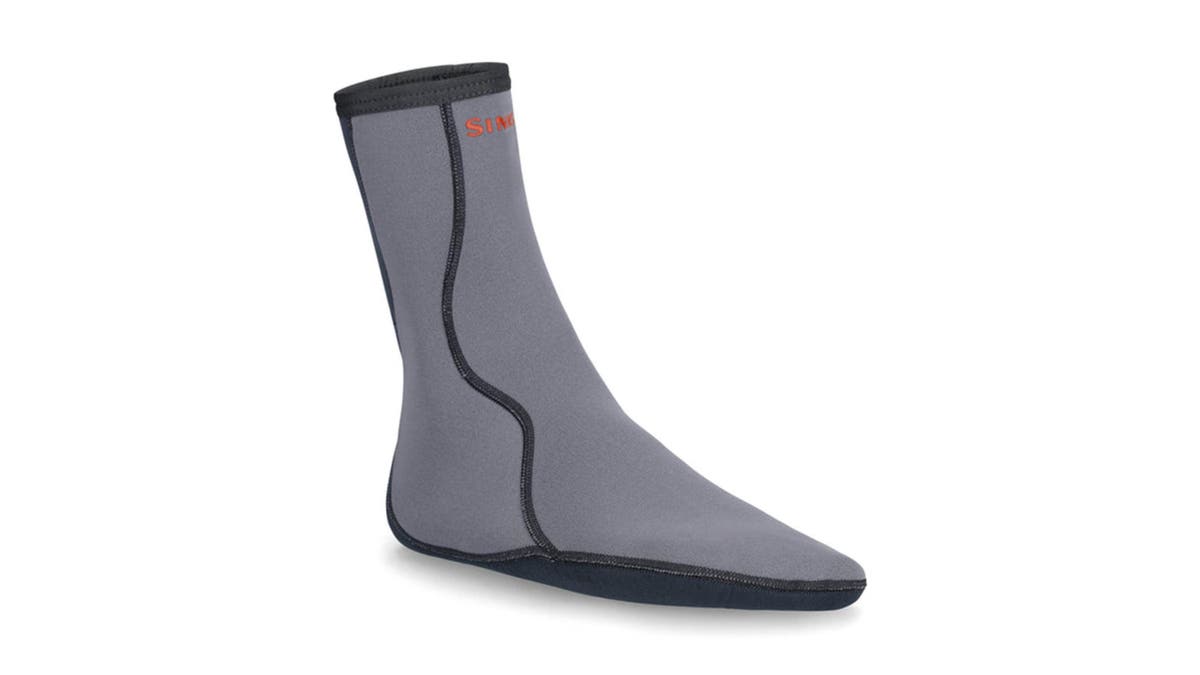 Neoprene socks keep your feet from getting wet. 