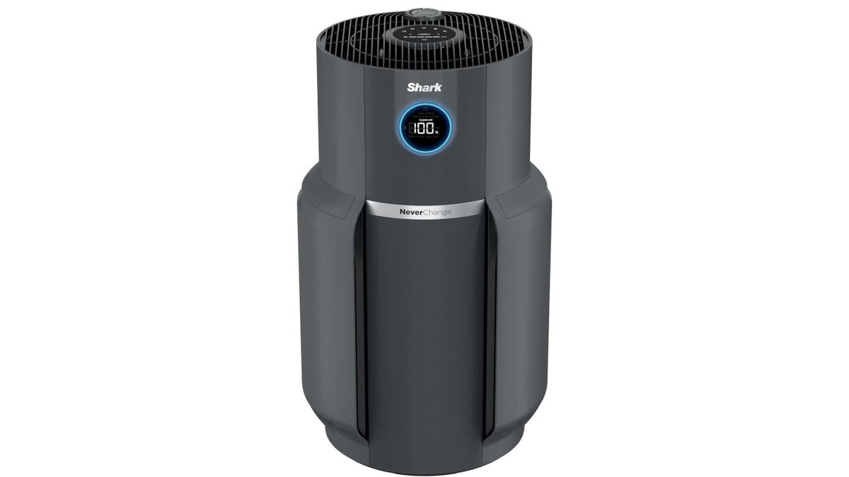 This air purifier comes with a long-lasting filter.