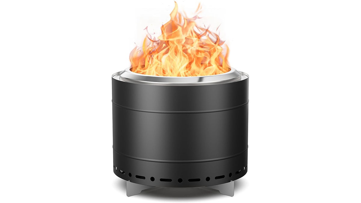 A stainless-steel portable fire pit is durable enough to go with you anywhere.
