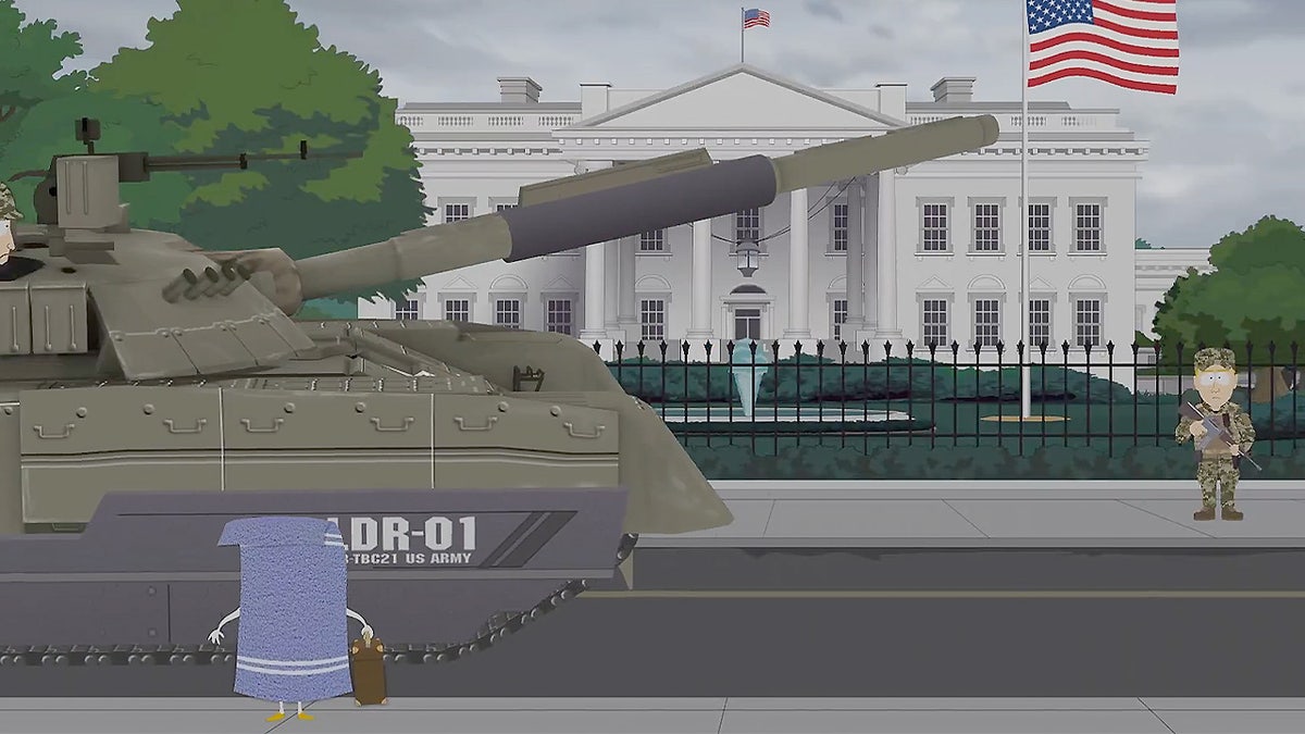 South Park mocks Trump D.C. crackdown