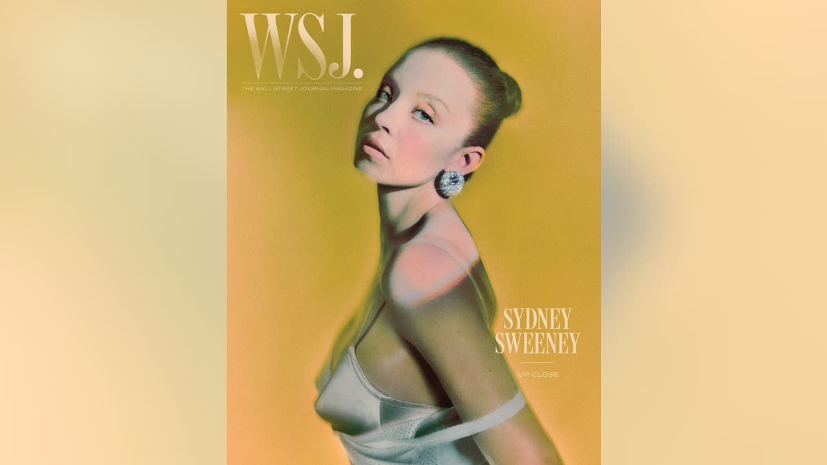 Sydney Sweeney on teh cover of WSJ magazine