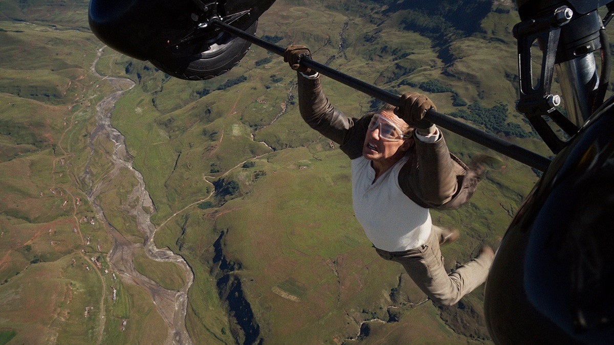 Tom Cruise in "Mission: Impossible" film