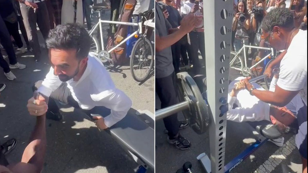 Mamdani helped with bench press