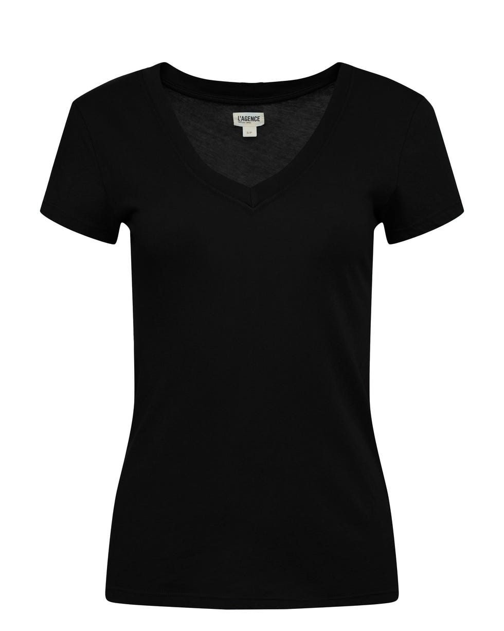 Becca Cotton V-Neck Tee