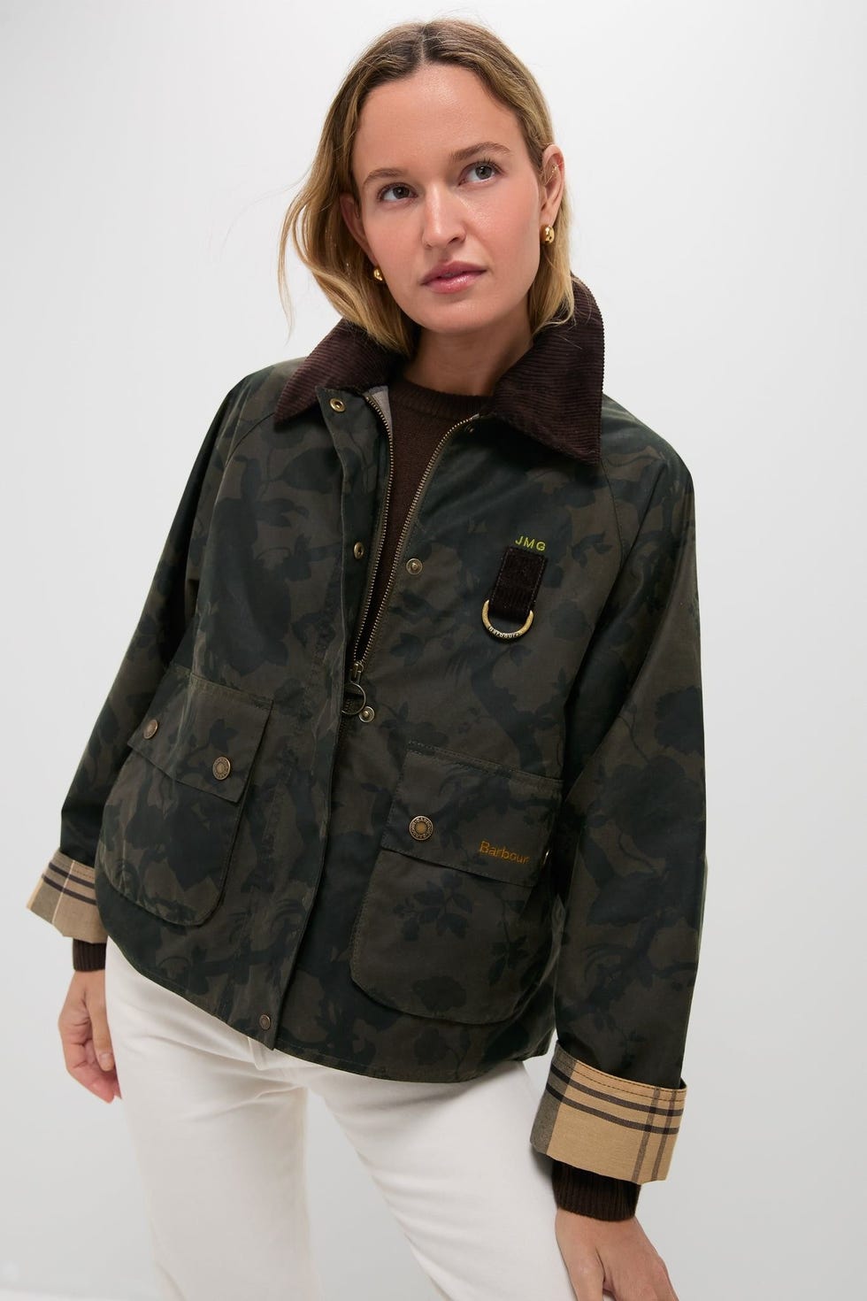 Olive Beverly Wax Jacket