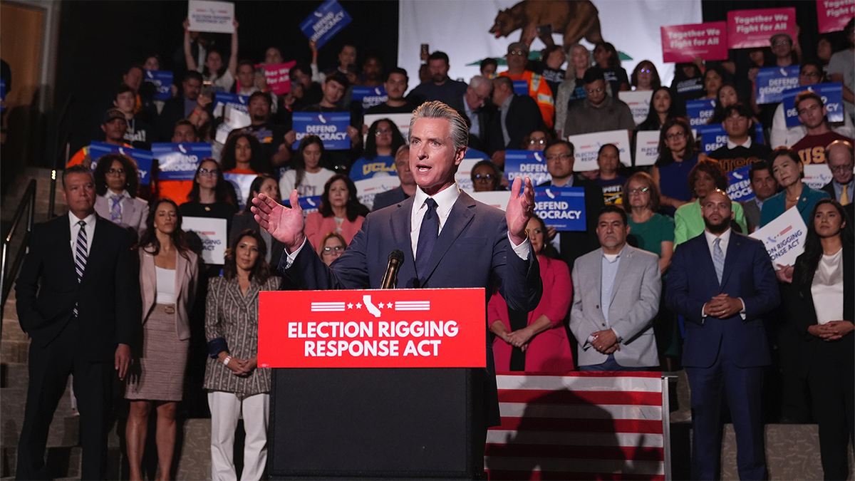 Gavi Newsom redistricting