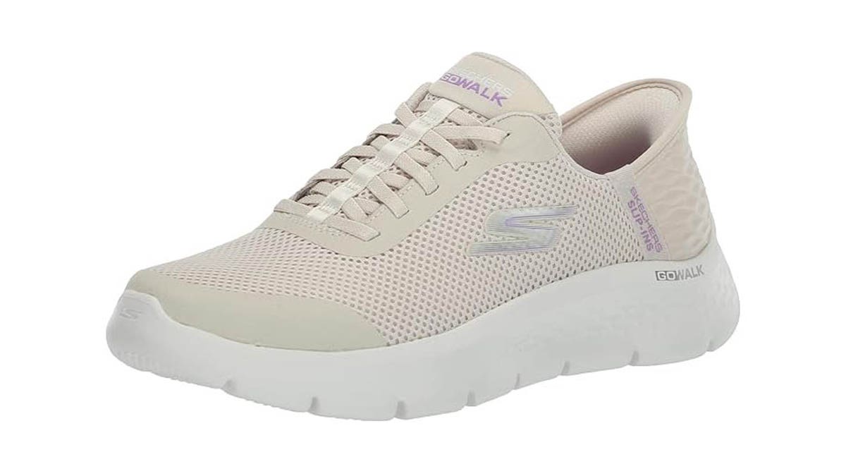 Skechers can keep up with any walking routine. 
