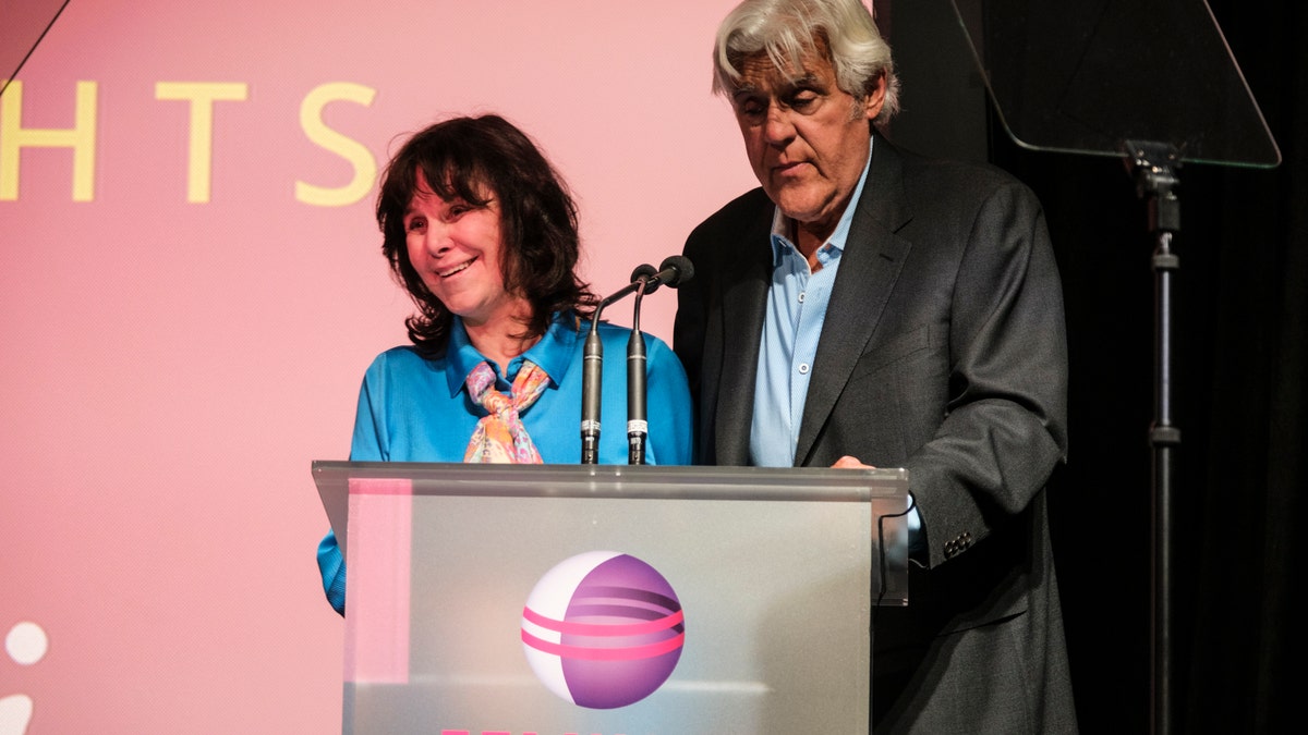 Jay Leno and his wife Mavis at the 16th Annual Global Women's Rights Awards & Gala