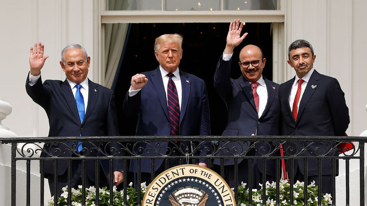 Abraham Accords signing ceremony at White House