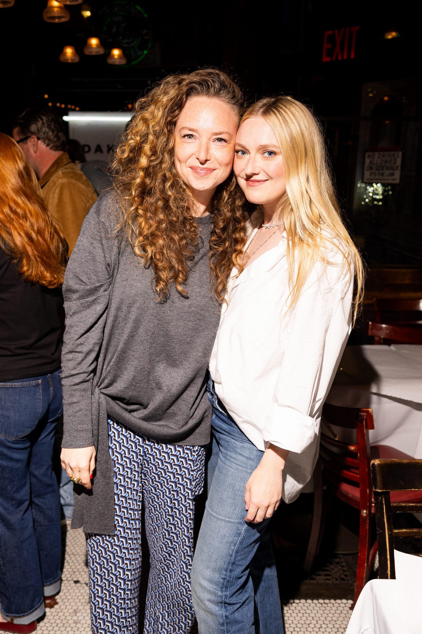 dakota fanning's madewell event