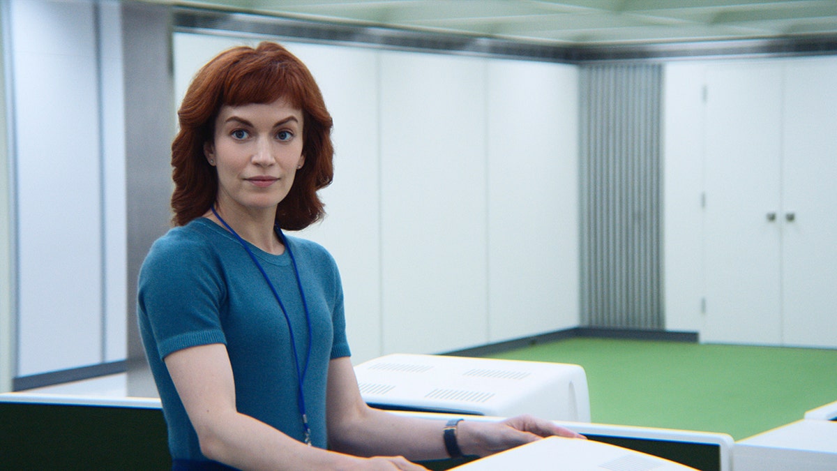 Britt Lower in a still from Severance.