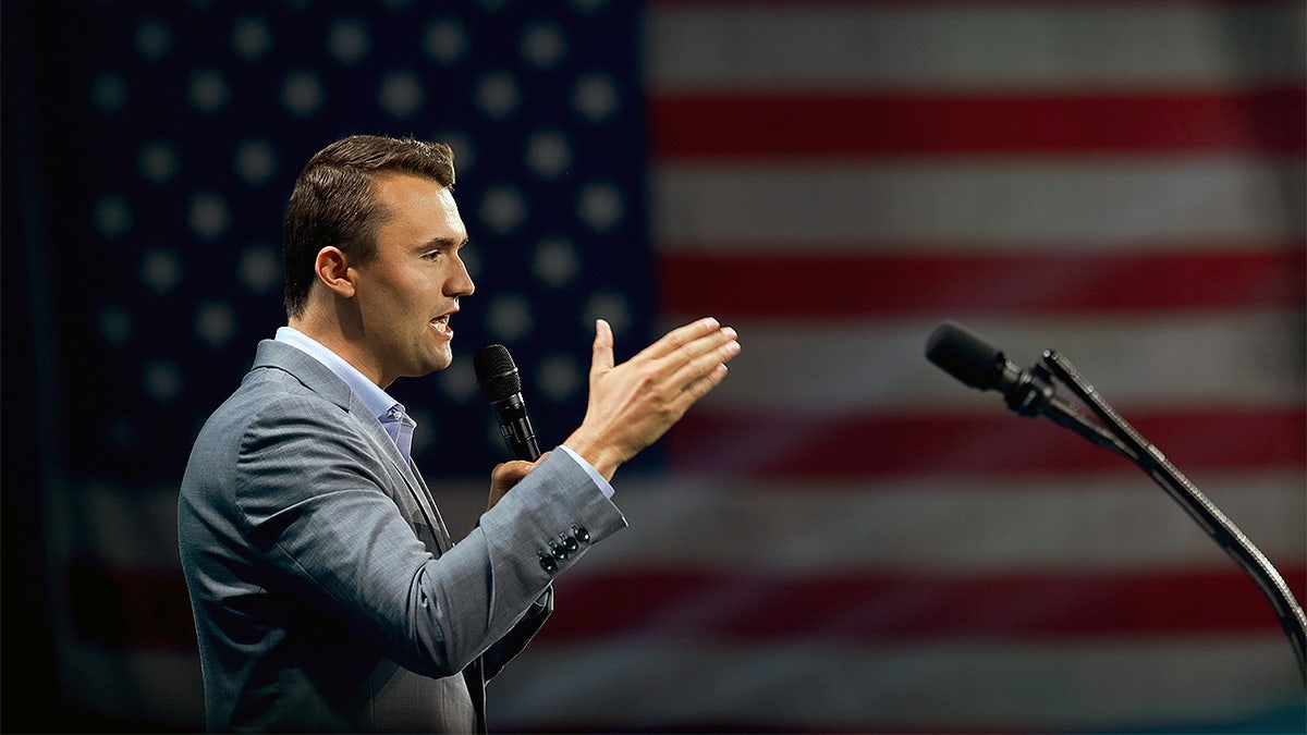 Charlie Kirk speaking