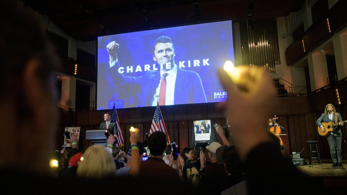 Charlie Kirk vigil in Washington, D.C.