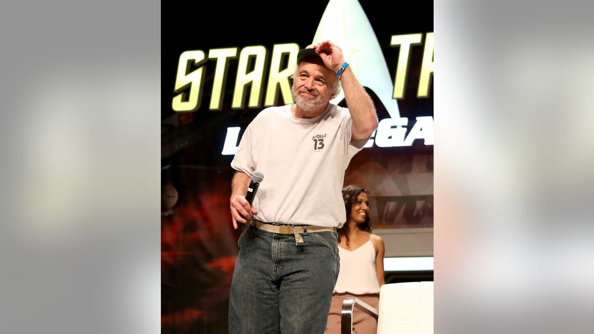 Clint Howard at a "Star Trek" convention.