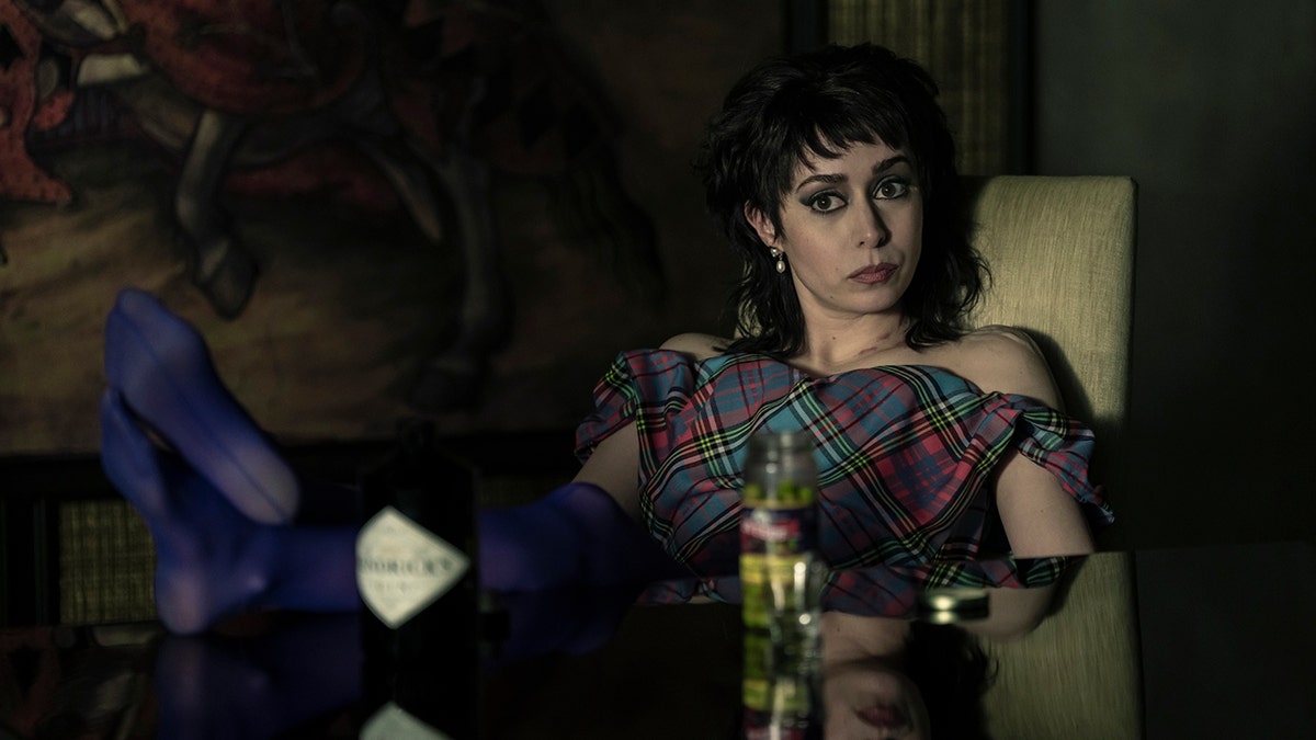 Cristin Milioti in a still from The Penguin.