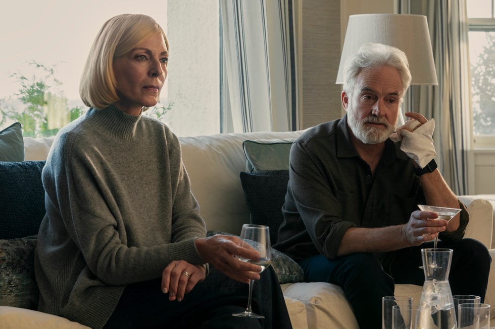 the diplomat l to r allison janney as grace penn, bradley whitford as todd penn in episode 306 of the diplomat cr clifton prescodnetflix 2025